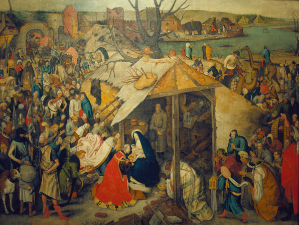Adoration of the Kings from Pieter Brueghel d. Ä.