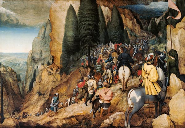 Die Bekehrung Pauli. from Pieter Brueghel d. Ä.