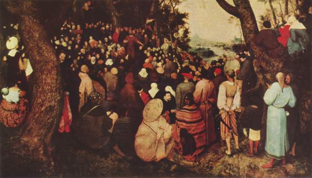 Bußpredigt des Johannes from Pieter Brueghel d. Ä.