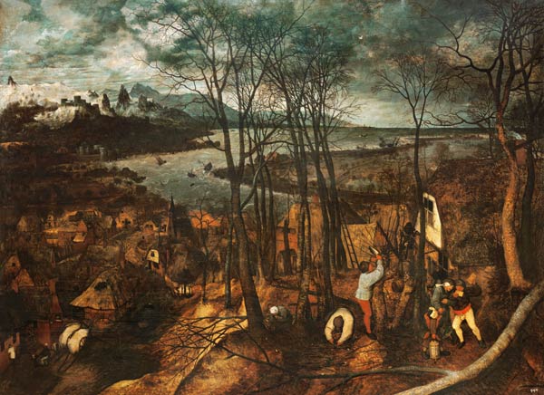 Der düstere Tag from Pieter Brueghel d. Ä.