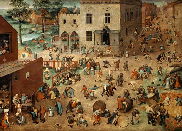 Die Kinderspiele from Pieter Brueghel d. Ä.