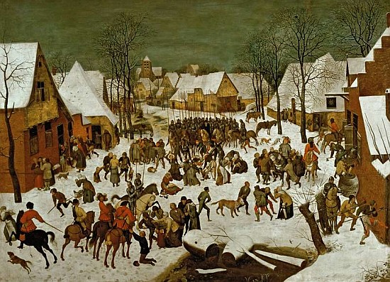 Massacre of the Innocents, 1565-66 from Pieter Brueghel d. Ä.