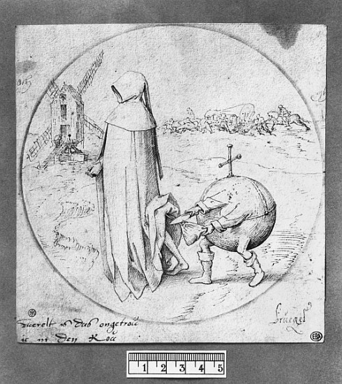 Misanthrope (see also 112981) from Pieter Brueghel d. Ä.