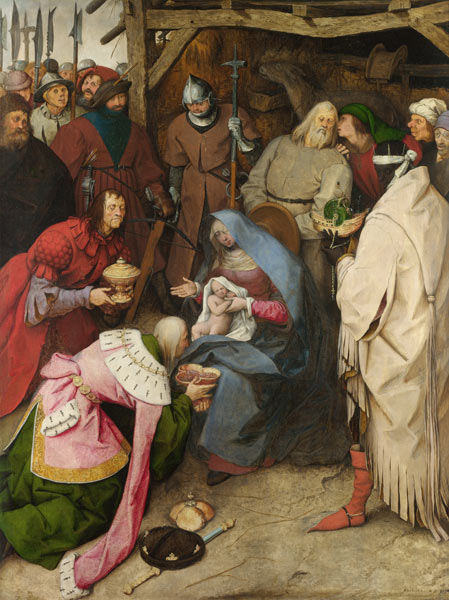 The Adoration of the Kings from Pieter Brueghel d. Ä.