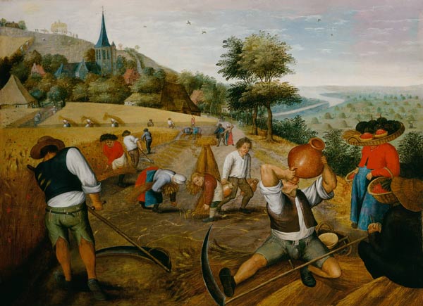 Der Sommer from Pieter Brueghel d. J.