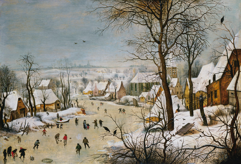 Winterlandschaft. from Pieter Brueghel d. J.
