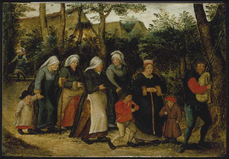 Der Brautzug from Pieter Brueghel d. J.