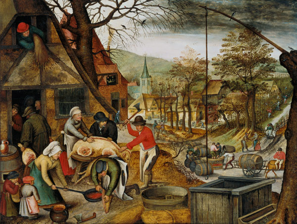 Allegory of Autumn (panel) from Pieter Brueghel d. J.
