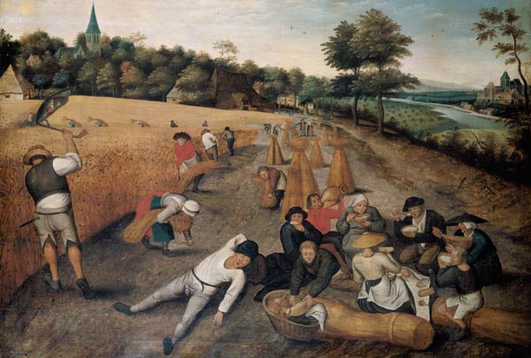 Bei der Getreideernte from Pieter Brueghel d. J.