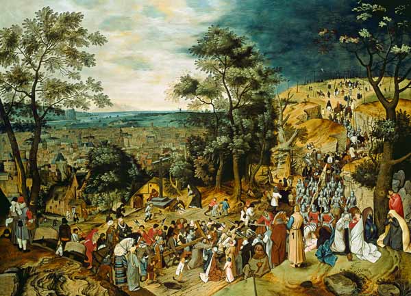 Christ on the Road to Calvary from Pieter Brueghel d. J.
