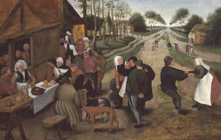 A Flemish Kermesse from Pieter Brueghel d. J.