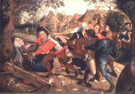 Gamblers Quarrelling from Pieter Brueghel d. J.