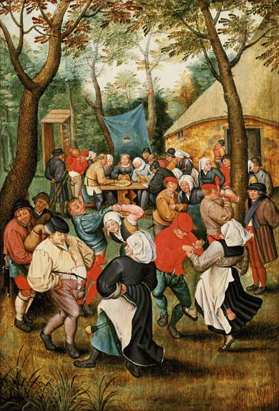 The Wedding Feast from Pieter Brueghel d. J.
