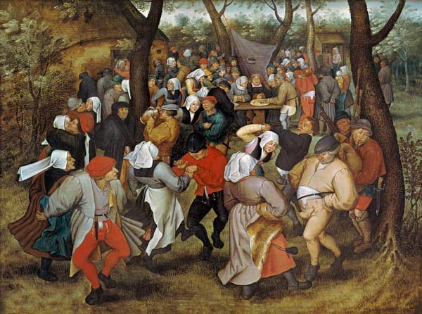The Wedding Dance from Pieter Brueghel d. J.