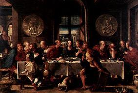 Das letzte Abendmahl. from Pieter Coecke van Aelst