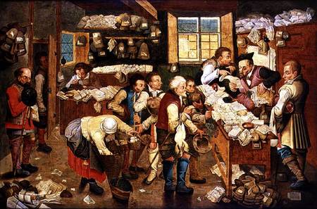 The Collector of Tithes from Pieter Brueghel III. (Sohn von P.B. d. J.)