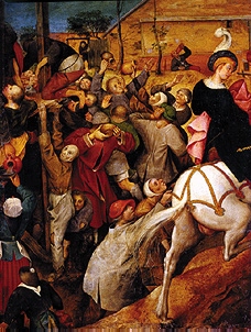 Das Fest des hl. Martin (Fragment) from Pieter Brueghel III. (Sohn von P.B. d. J.)