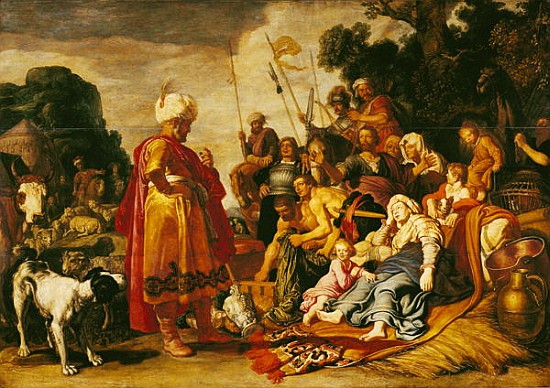 Laban Searching for the Idols from Pieter Lastman