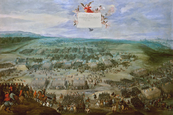 Die Schlacht am Weißen Berg am 8.11.1620 from Pieter Snayers