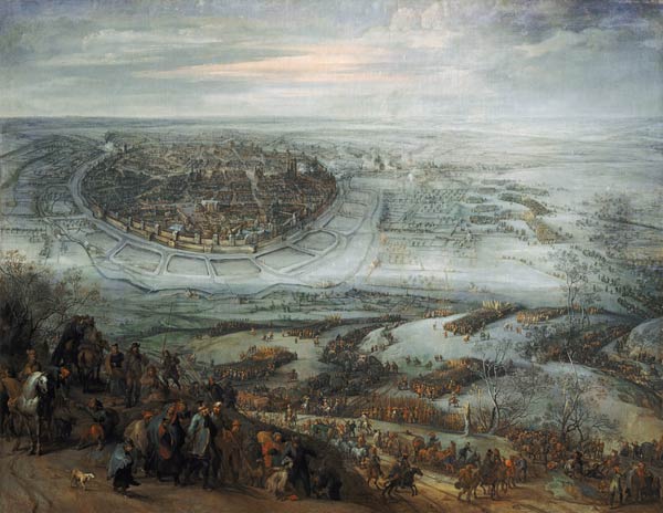 Der Entsatz der Stadt Freiberg from Pieter Snayers