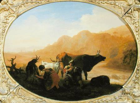 The Shepherds from Pieter van Laer