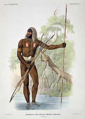 Native of Princess Marianna Strait, from 'Verhandelingen over de Natuurlijke Geschiedenis der Nederl from Pieter van Oort
