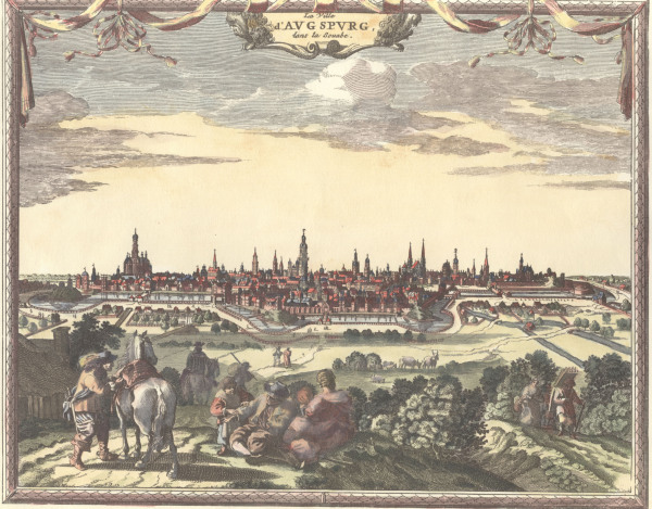 Augsburg from Pieter van der Aa
