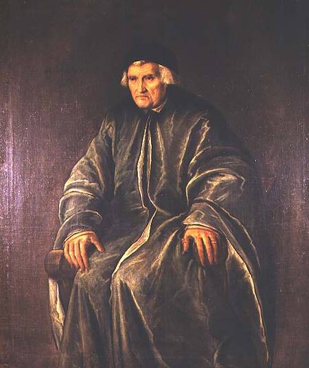 Portrait of Dr. Zaccaria dal Pozzo (d.1561), aged 102 from Pietro de Mariscalchi