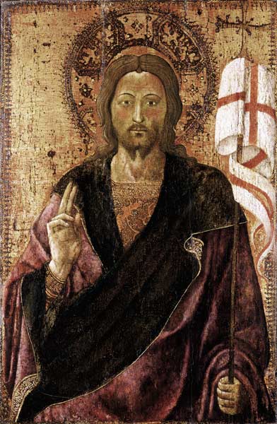Der auferstandene Christus. from Pietro di Alvaro