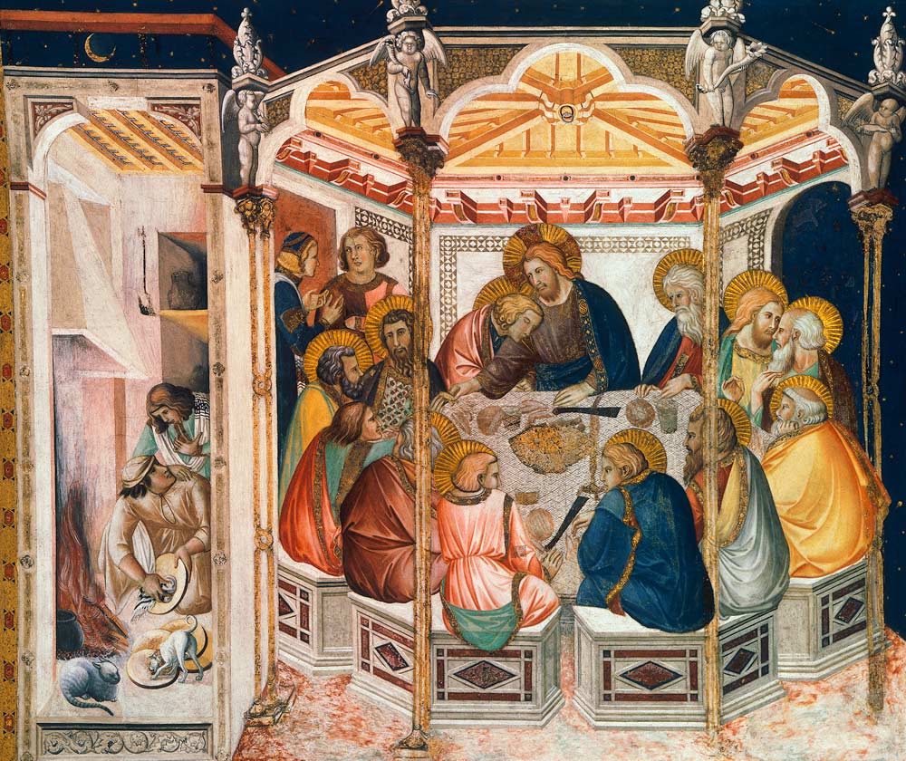The Last Supper from Pietro Lorenzetti