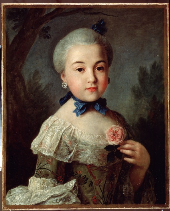 Portrait of Countess Varvara Sheremetyeva from Pietro Antonio Rotari