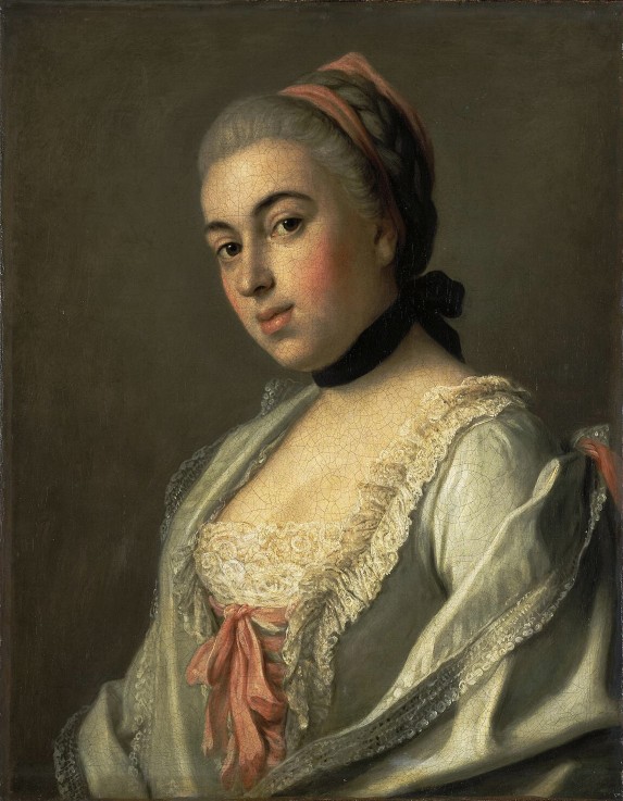 Portrait of Countess Anna Vorontsova (1743-1769) from Pietro Antonio Rotari