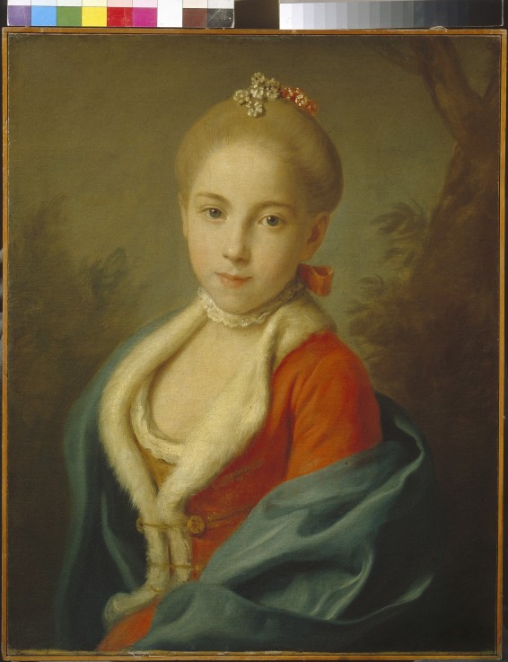 Portrait of Princess Catherine of Holstein-Beck (1750-1811) from Pietro Antonio Rotari