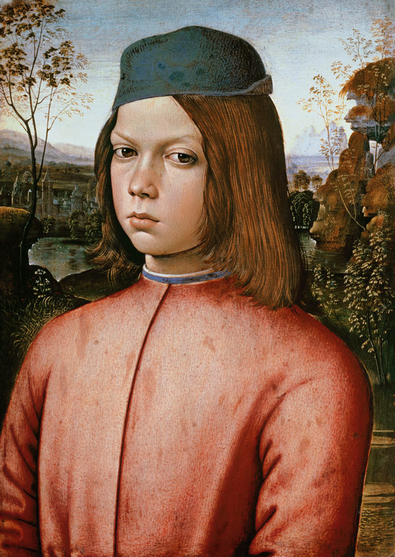 Bildnis eines Knaben from Pinturicchio