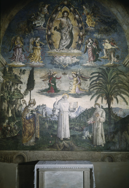 Pinturicchio, Hl.Bernhardin v.Siena from Pinturicchio