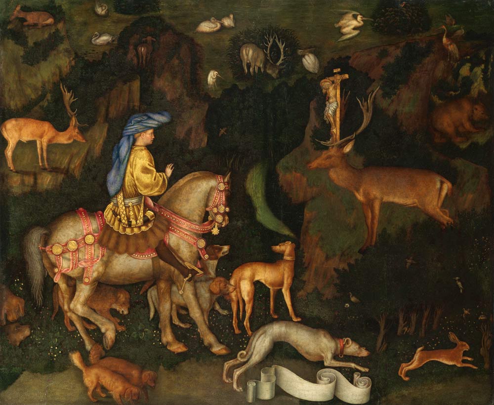 The Vision of Saint Eustace from Pisanello