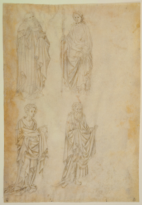 Vier stehende Heilige from Pisanello