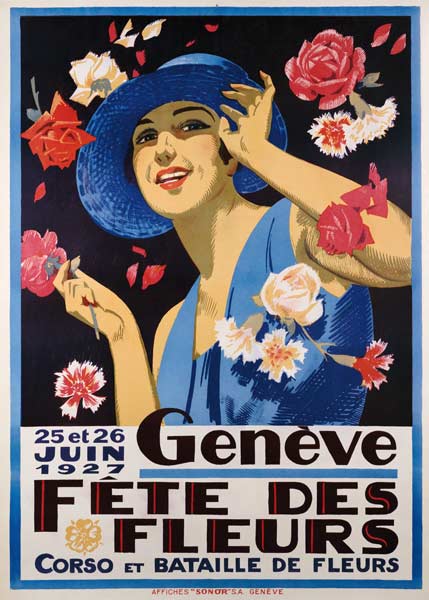 Genf, Fest der Blumen from Plakatkunst