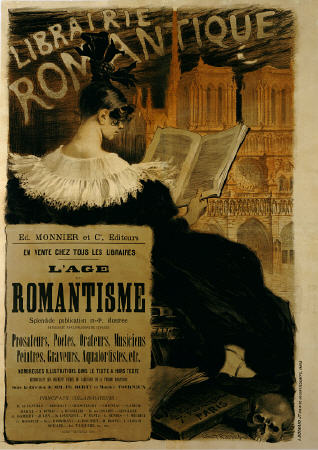 Librairie Romantique from Plakatkunst