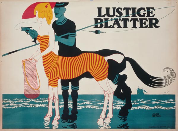 Lustige Blätter, Von Julius Klinger from Plakatkunst