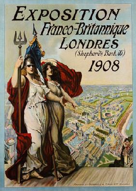 Exposition Franco-Britannique, Londres, (Shepherd''s Bush) 1908