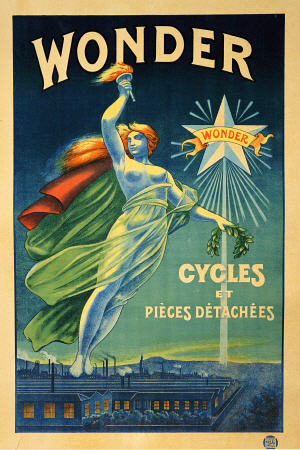 Wonder, Cycles Et Pieces Detachees from Plakatkunst
