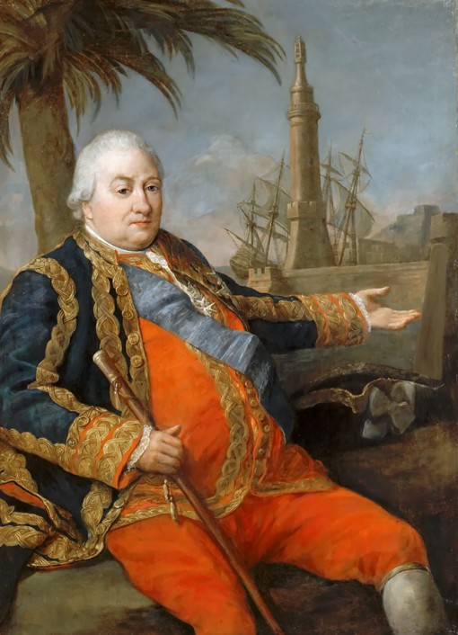 Pierre André de Suffren de Saint Tropez (1729-1788) from Pompeo Girolamo Batoni