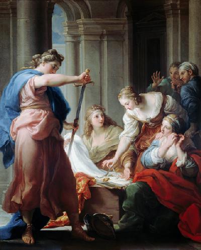 Achilles at the Court of King Lycomedes with his Daughters
