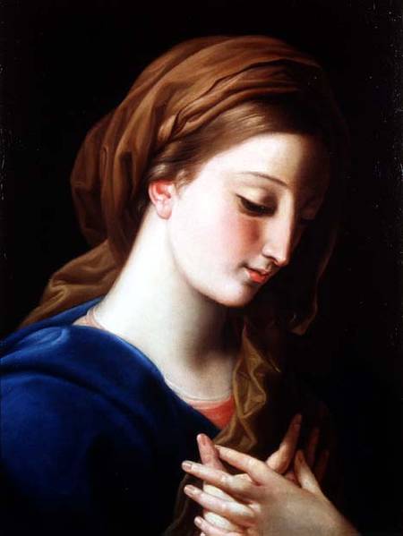 The Virgin Annunciate from Pompeo Girolamo Batoni