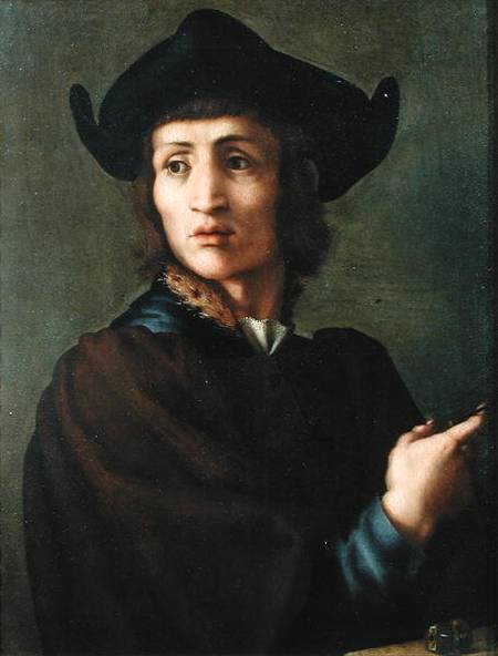Portrait of a Goldsmith from Pontormo,Jacopo Carucci da