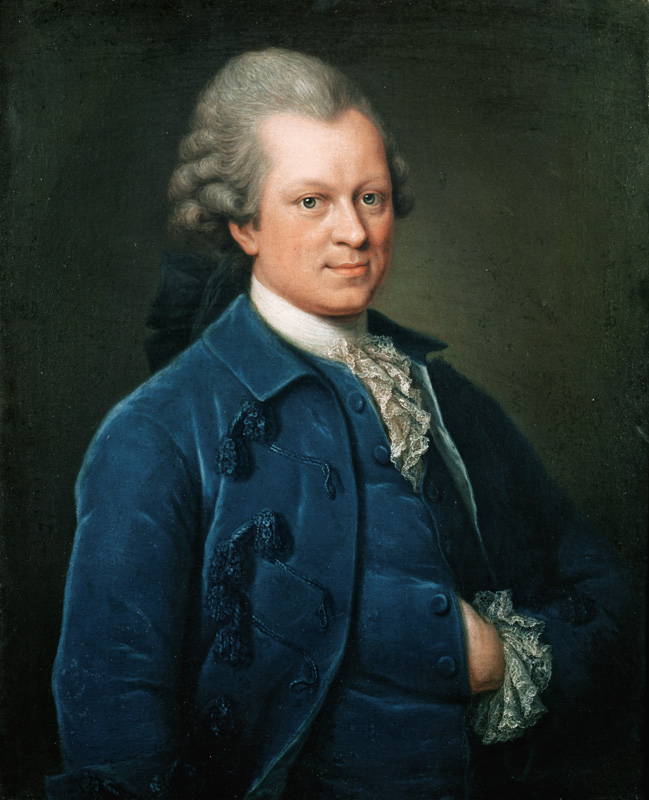 Bildnis Gotthold Ephraim Lessing from Portraitmaler (18.Jh.)