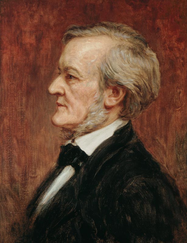 Bildnis Richard Wagner from Portraitmaler (19.Jh.)