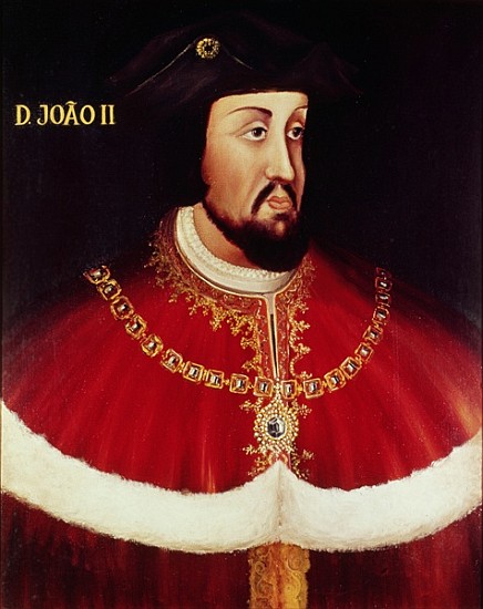 Portrait of John II of Portugal (1455-95) from Portuguese School