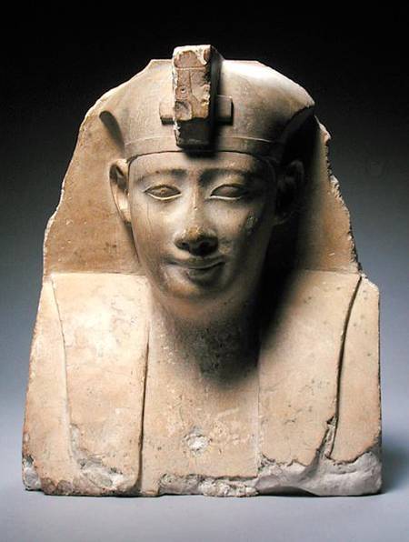 Head, early Ptolemaic Period (304-250 BC) from Ptolemaic Period Egyptian